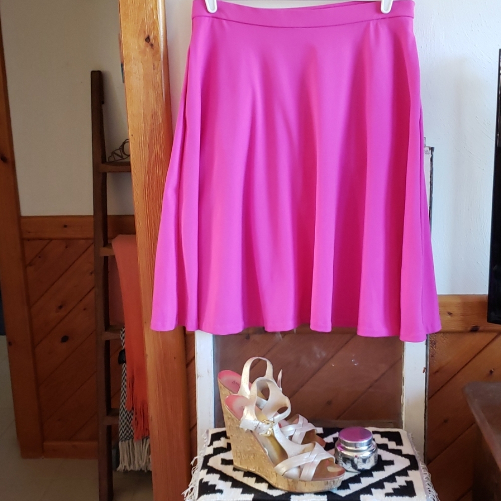 High Waist Full Skirt